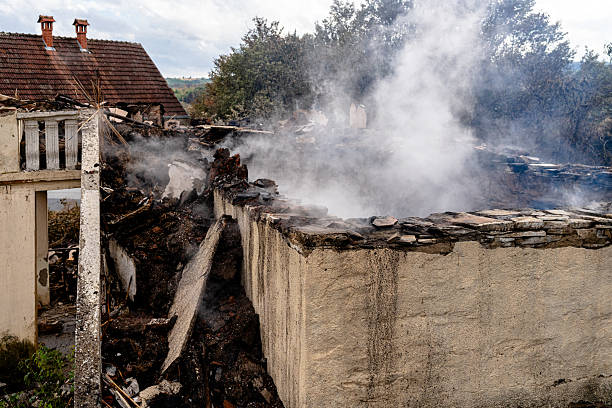 Professional Fire Damage Removal technician working in Spring House, PA